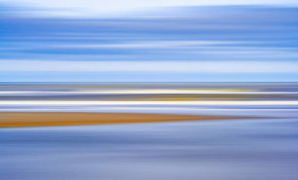 istock ICM Intentional Camera Movement Capture of Beach and Sea 2190547797