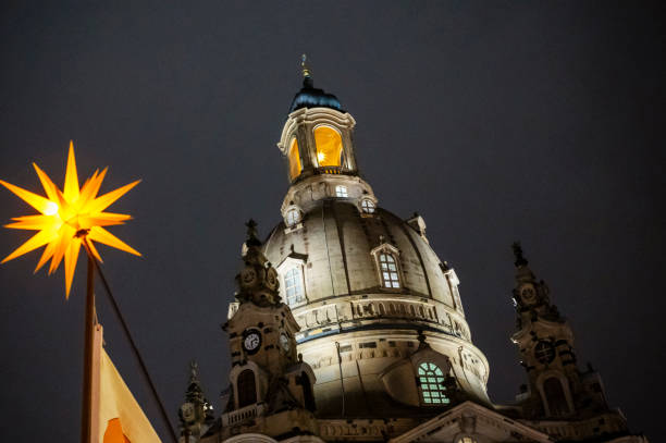 istock Frauenkirche in Dresden at Christmas time 2190552878