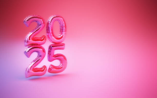 istock New Year 2025 Balloons Sitting on Soft Blue Red Background 2190566578