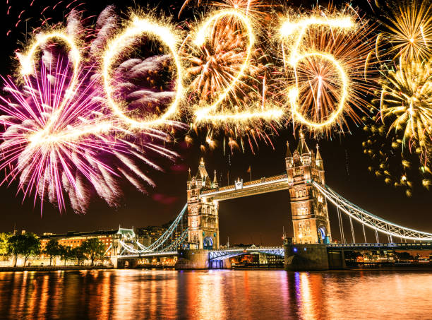 fireworks in london for the 2025