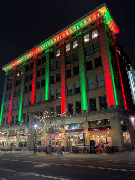 istock Holiday lights in downtown Boise, Idaho 2190568882