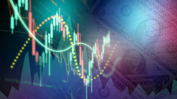 istock Stock Market Financial Candlestick uptrend 2190569675