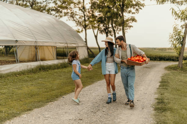 Farm family