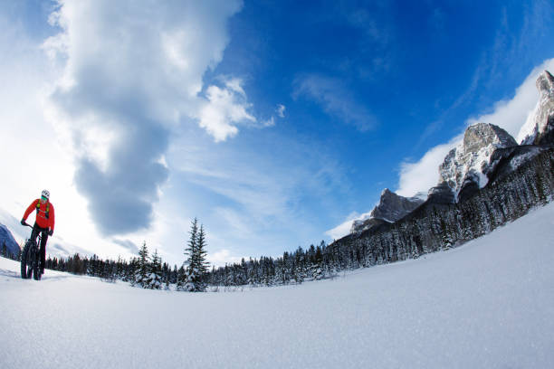 Frozen Emerald Lake in Yoho National Park