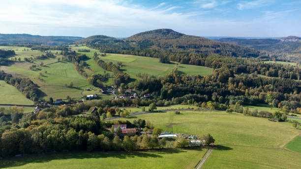 istock Rhoen - German low mountain landscape. Rural scene. 2190574572