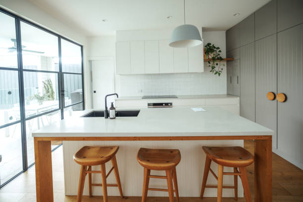 istock Modern kitchen interior with no people 2190577711
