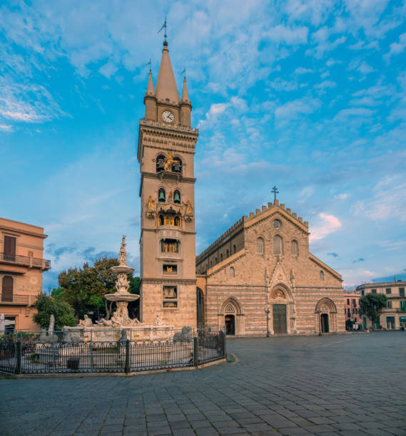 Cathedral Square (Piazza del Duomo), Messina, Sicily, Italy