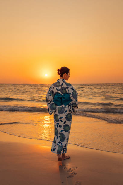 A serene farewell to the sun