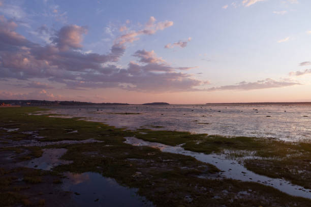 istock breathtaking sunset view of the St. Lawrence River. 2190581235