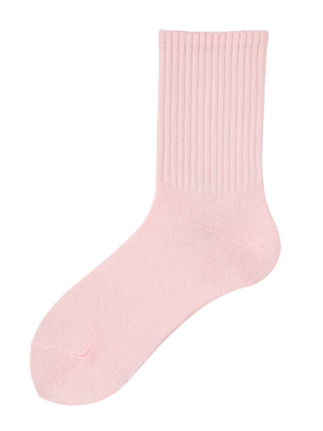 istock Red long sock is isolated on a white background. Without labels. 2190585469
