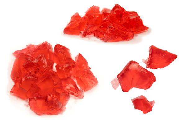 istock Sweet fruit jelly dessert isolated on a white background. 2190588757