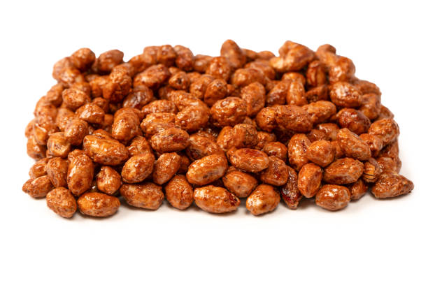 istock Tasty sweet roasted peanuts as a background. 2190588763