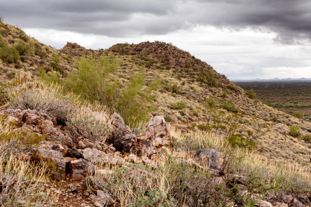 istock Landscape view from a walking track within the Silly Mountain park 2190589577