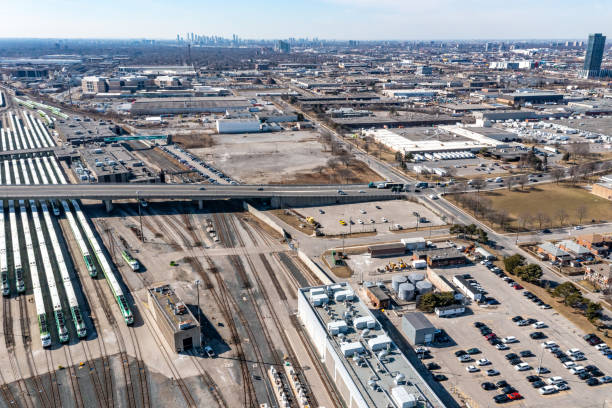 istock The view of Gardiner Expy and Islington Ave, Etobicoke, Canada 2190590529