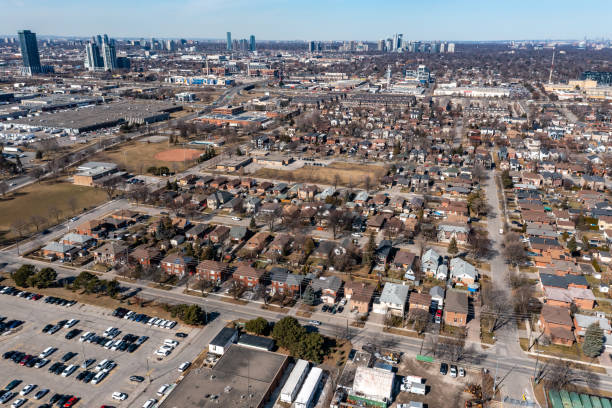 istock The view of Gardiner Expy and Islington Ave, Etobicoke, Canada 2190590564