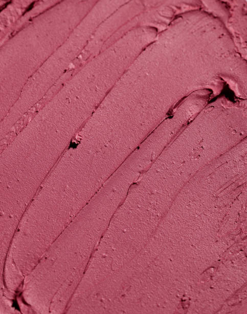 istock pink lipstick swatch, decorative makeup cosmetic texture 2190595719