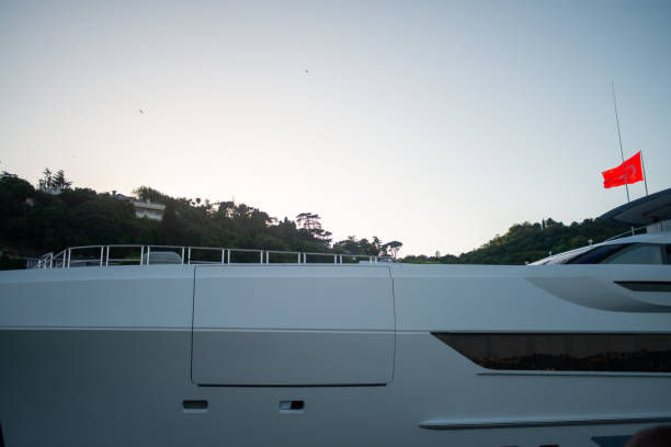 istock Elegance on the Waves: Luxury Yacht Sailing in Turkish Waters 2190597142