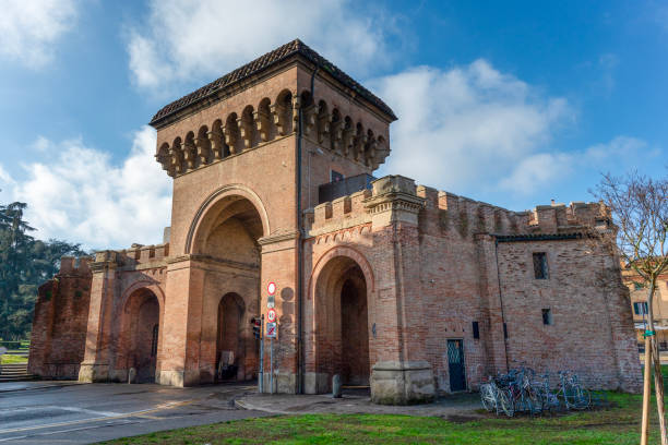 Mondavio, Italy - listed among the most beautiful villages in Italy, Mondavio displays a wonderful Old Town highlighted by the 15th-century castle and impressive defensive towers