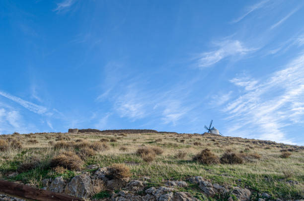 istock Typical windmills in Consuegra, Castilla La Mancha, Spain 2190603160