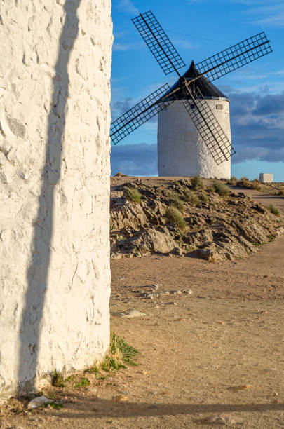 istock Typical windmills in Consuegra, Castilla La Mancha, Spain 2190603194
