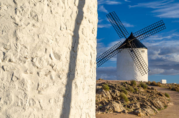 istock Typical windmills in Consuegra, Castilla La Mancha, Spain 2190603201