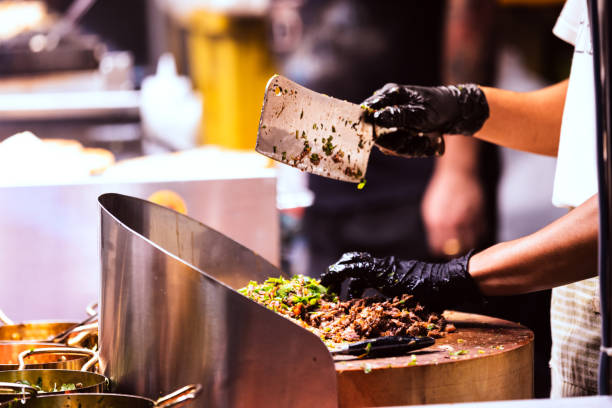 istock A man is preparing asian street food. 2190608931