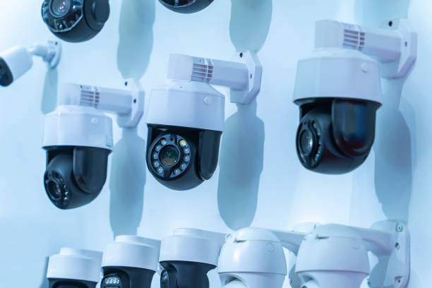 istock Collection Of Different Control Recording And Inspection Electronic Cameras. Protection Property System Technology 2190614617