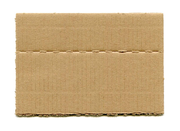 istock Old brown cardboard paper texture background isolated 2190629275