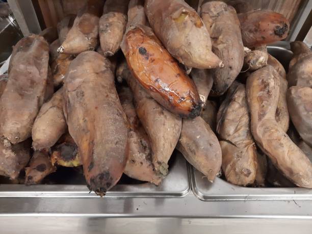 istock Baked Honey Sweet Potato 2190632913