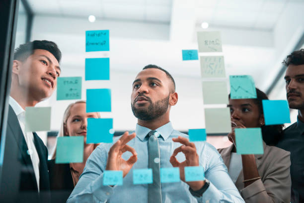 istock Team Collaboration During a Strategy Planning Session in a Modern Office 2190640334
