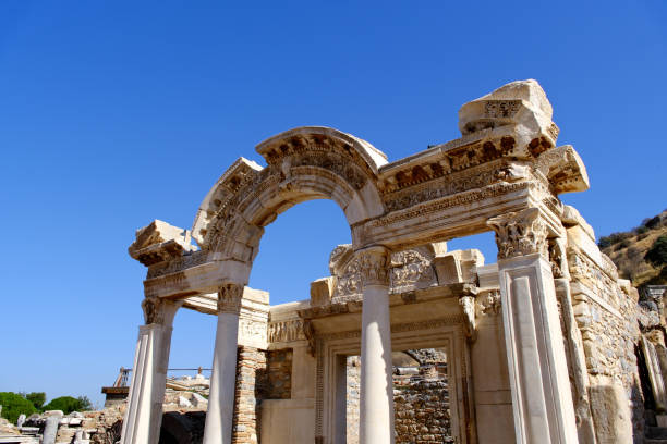 istock Hadrian Temple in Ephesus. Ancient remains in İzmir, Turkey 2190643922