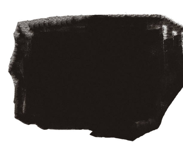 istock A spot of black paint highlighted on a white background 2190644193