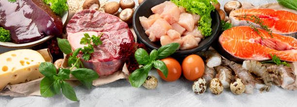 istock Natural sources of Vitamin B12 (Cobalamin) 2190646033
