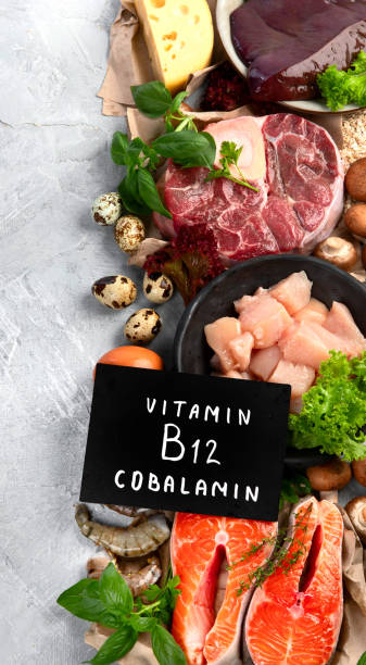 istock Natural sources of Vitamin B12 (Cobalamin) 2190646045