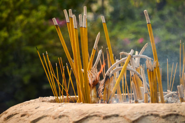 istock A close-up photo of Incense Sticks. 2190655481