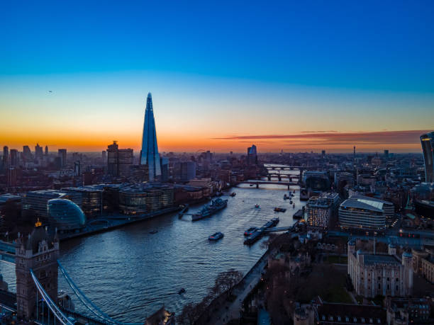 istock London Skyline at Dusk with Iconic Buildings 2190656438