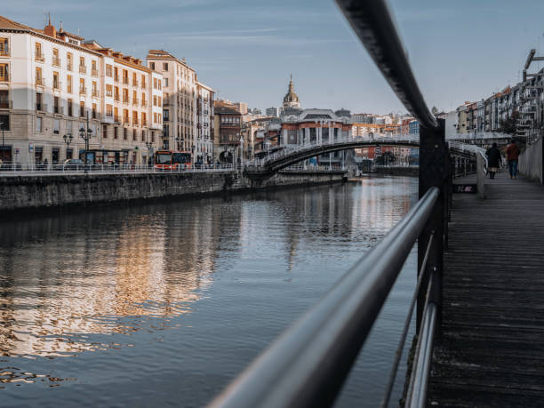 Bilbao, Spain in wintertime