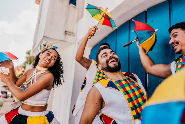 istock Frevo dancers dancing outdoors 2190669105