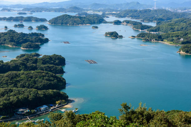 istock Kujukushima Islands as seen from the observation deck 2190673272