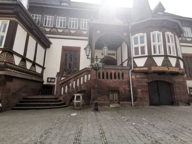 Old Town Hall in Town center of Einbeck, Germany