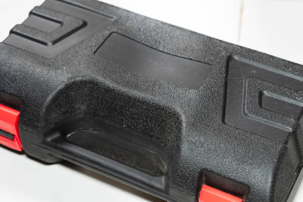 istock Close-Up of a Black Tool Case with Red Accents 2190684663
