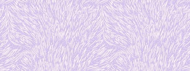 Seamless abstract pattern resembling animal fur or zebra stripes on a pastel purple, violet background. Print bi color for textiles, wallpapers, or modern graphic designs. Stylish artistic projects Seamless abstract pattern resembling animal fur or zebra stripes on a pastel purple, violet background. Print bi color for textiles, wallpapers, or modern graphic designs. Stylish artistic projects hairy stock illustrations