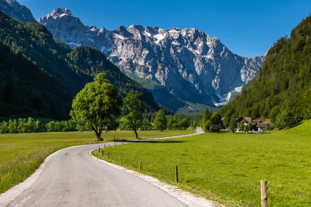 istock Logar Valley in Slovenia Alpine landscape at summer 2190685813