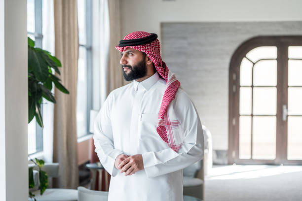 istock Confident Arabic Businessman Observing in Office 2190687015