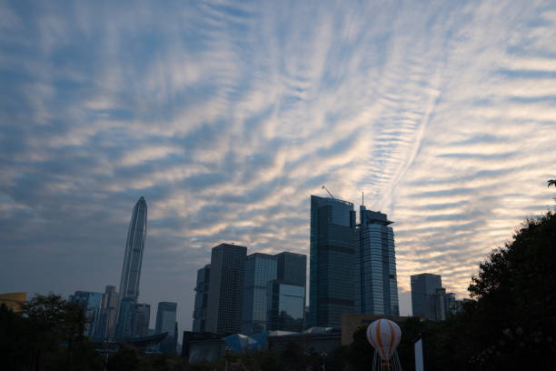 High-rise buildings and landmarks in Shenzhen