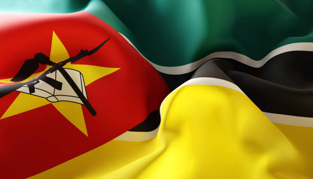 istock Flag of Mozambique. Close-Up 2190693999