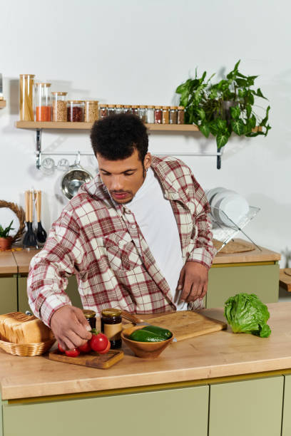 istock Creating a fresh meal in a modern kitchen filled with vibrant ingredients 2190694561