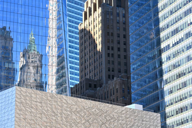 istock Modern Business Office Buildings Reflecting 2190695958