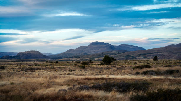 istock Sunrise and Morning Mist in Esquel Argentina 2190696076