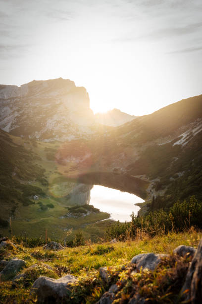 istock Mountain Lake in the Austrian Alps 2190696990